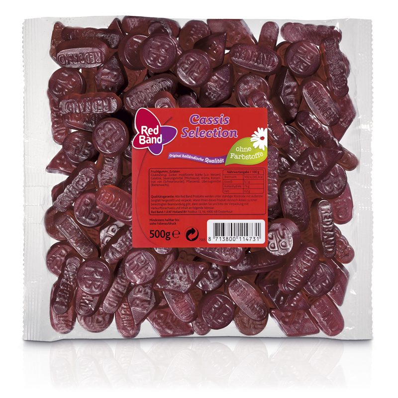 Red Band Cassis Selection Family Beutel 500g