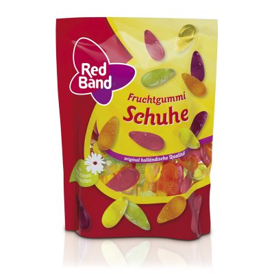 Red Band Fruchtgummi Schuhe Premium Stehbeutel 200g