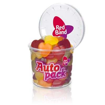 Red Band Fruchtgummi Herzen Autopack 200g