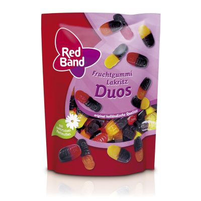Red Band Fruchtgummi Lakritz Duos Premium Stehbeutel 200g