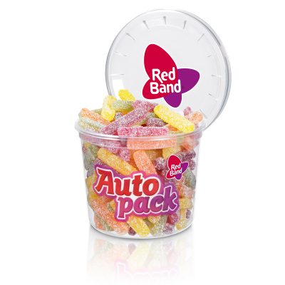 Red Band Gummi Stäbchen super sauer Autopack 185g