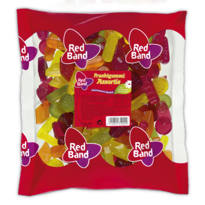 Red Band Fruchtgummi Assortie Beutel 1 kg